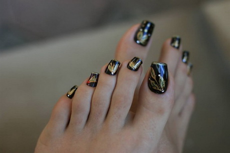 latest-toe-nail-art-designs-93_9 Cele mai recente modele de unghii de la picioare