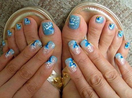 nail-art-designs-on-toes-71-17 Nail art modele pe degetele de la picioare
