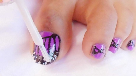 nail-art-designs-on-toes-71-18 Nail art modele pe degetele de la picioare