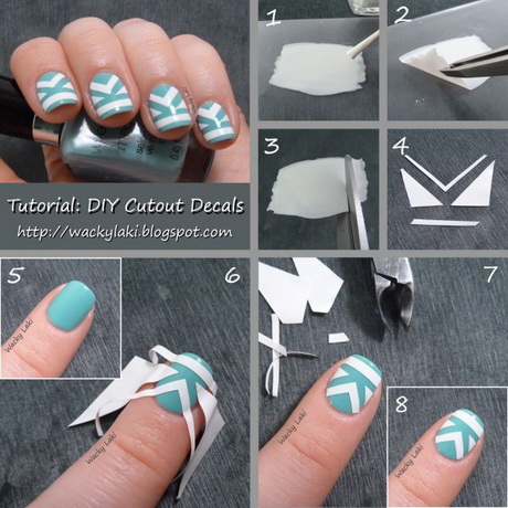 nail-polish-designs-diy-13-16 Lac de unghii modele diy