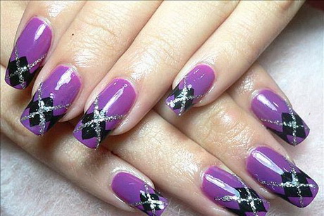 nails-designs-for-beginners-50_10 Modele de unghii pentru începători