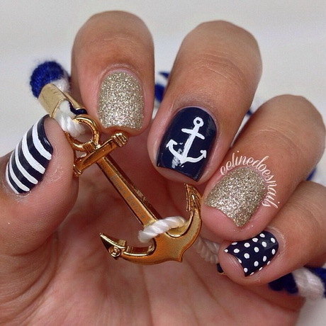 nautical-nail-design-00-5 Design de unghii nautice