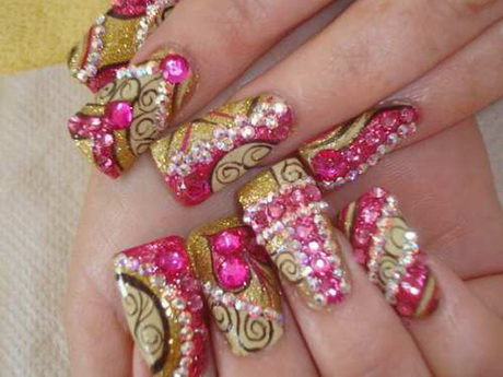 pictures-of-fake-nail-designs-50_12 Imagini de modele de unghii false