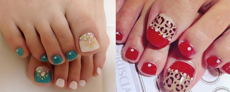 pretty-toe-nail-art-designs-54_3 Destul de deget de la picior nail art modele