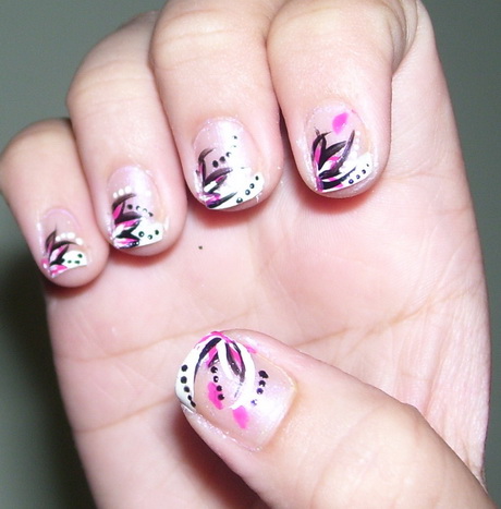 short-nail-art-ideas-81-5 Idei de unghii scurte