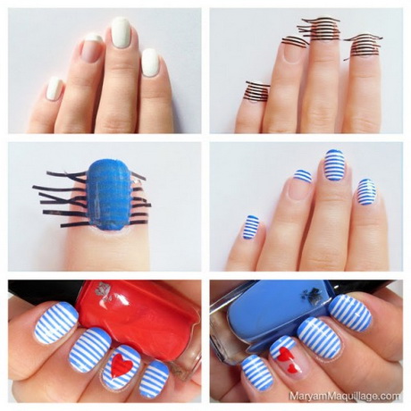 simple-nail-art-diy-45_15 Simplu Nail art diy