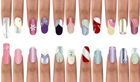 simple-nail-art-ideas-for-beginners-53-12 Idei simple de unghii pentru începători