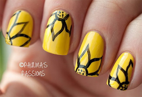 simple-nail-art-ideas-for-beginners-53-5 Idei simple de unghii pentru începători