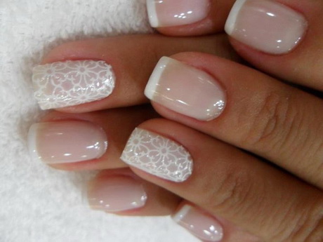 white-acrylic-nail-design-30_15 Design alb de unghii acrilice