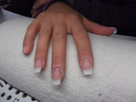acrylic-nails-french-manicure-59_13 Unghii acrilice manichiură franceză
