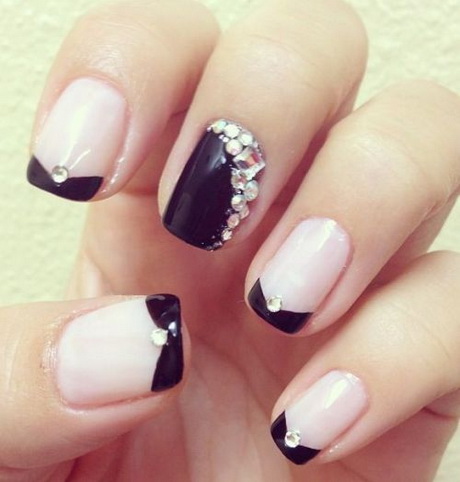 black-design-nails-20_13 Unghii de design negru