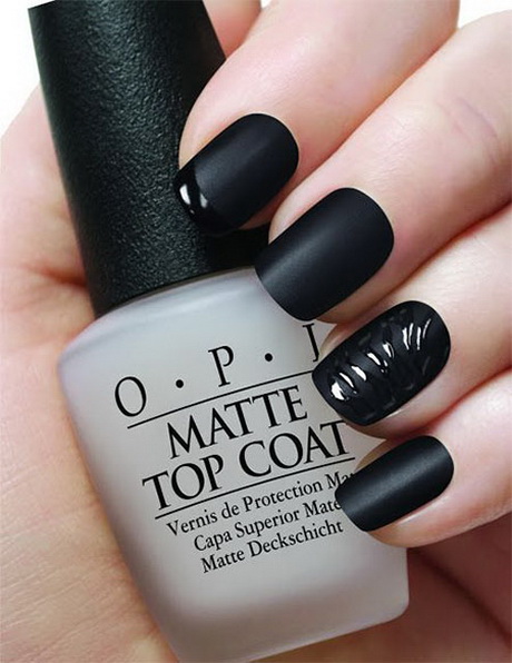 black-design-nails-20_9 Unghii de design negru