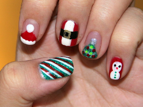 christmas-nail-designs-short-nails-00_9 Crăciun unghii modele unghii scurte