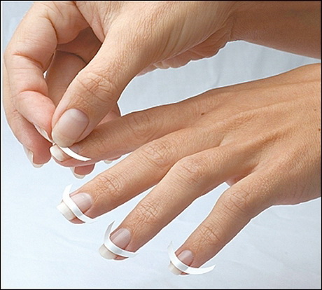 easy-french-nails-50_11 Ușor unghiile franceze
