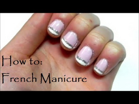 easy-french-nails-50_4 Ușor unghiile franceze