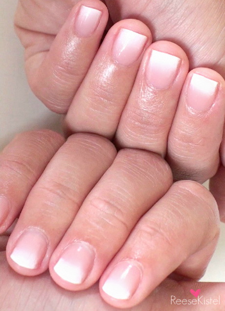 easy-french-nails-50_7 Ușor unghiile franceze