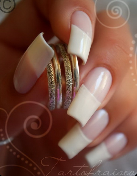 french-manicure-nails-98_11 Unghii de manichiură franceză