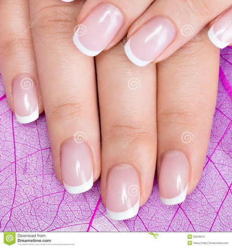 french-manicure-nails-98_18 Unghii de manichiură franceză