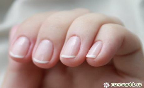french-manicure-short-nails-11_18 Manichiură franceză unghii scurte