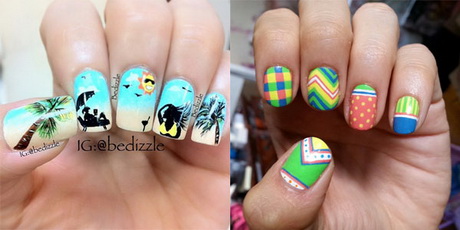 nail-art-for-summer-27_10 Nail art pentru vara