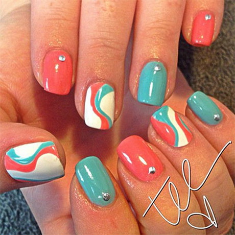 nail-art-ideas-for-summer-88_13 Idei de unghii pentru vara