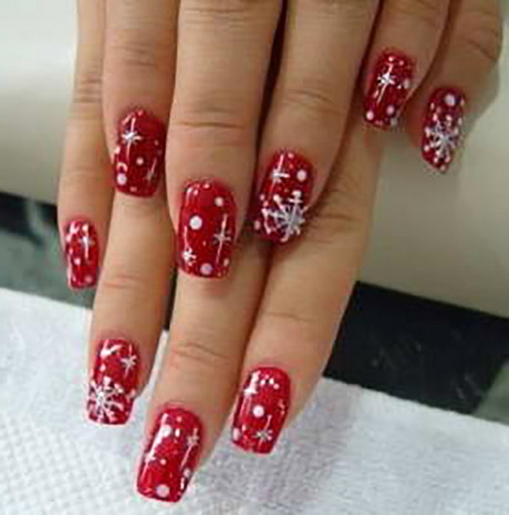 nail-christmas-designs-56_15 Modele de unghii de Crăciun