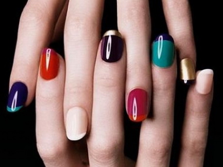 nail-color-combinations-72_2 Combinații de culori pentru unghii