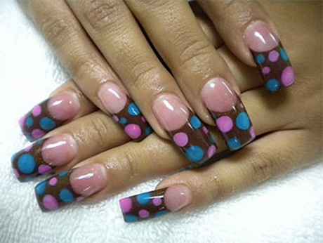 nail-designs-with-polka-dots-20_12 Modele de unghii cu puncte polka