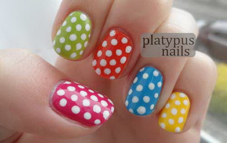 nail-designs-with-polka-dots-20_2 Modele de unghii cu puncte polka