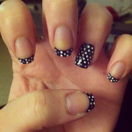 nail-designs-with-polka-dots-20_5 Modele de unghii cu puncte polka