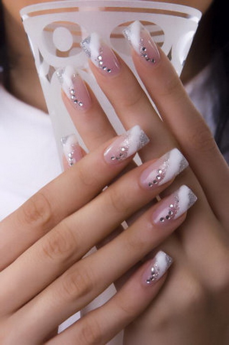 pink-and-white-nail-94_3 Unghii roz și alb