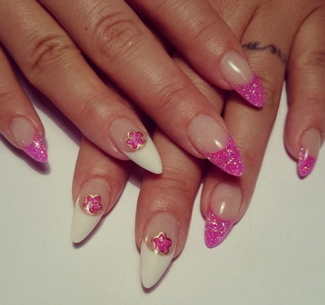 pink-french-nails-23_16 Roz unghii franceze