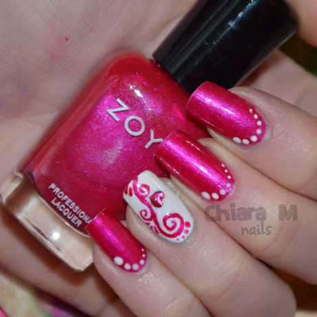 pink-nails-art-77_10 Unghii roz arta