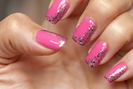 pink-nails-art-77_11 Unghii roz arta