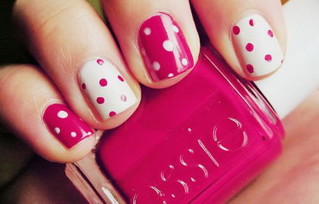 pink-nails-art-77_19 Unghii roz arta