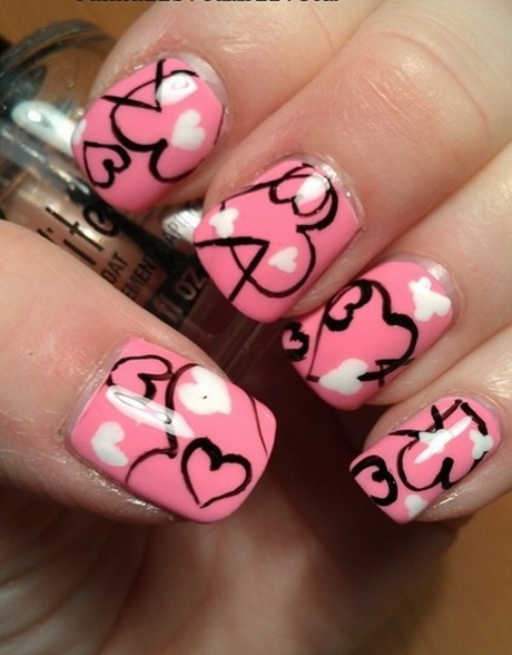 pink-nails-art-77_8 Unghii roz arta