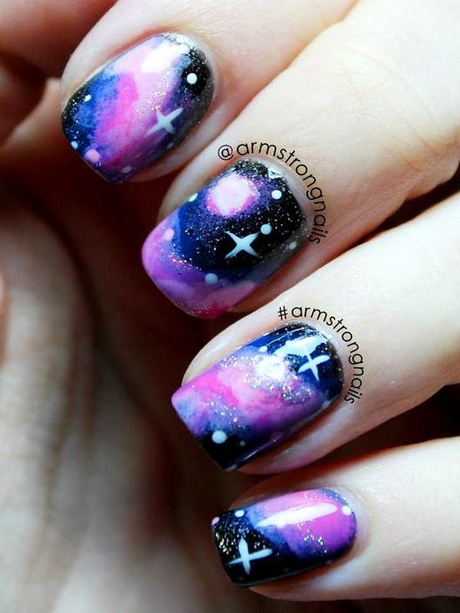 space-nail-art-52_5 Arta unghiilor spațiale