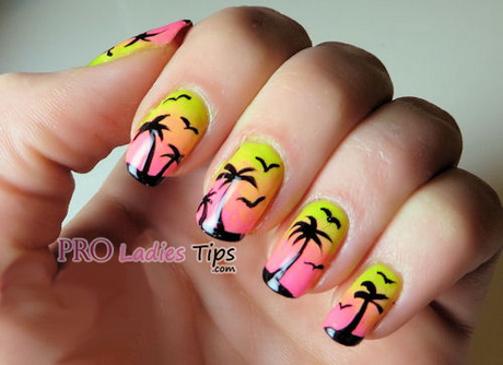 beach-design-nails-74_5 Unghii de design de plajă