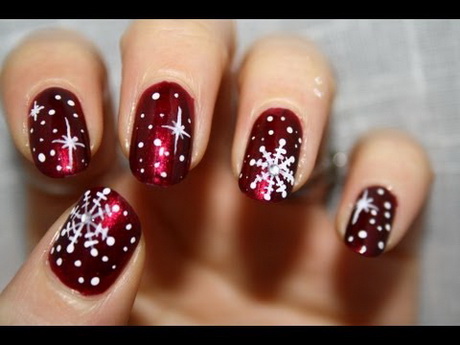 christmas-finger-nail-designs-52_7 Crăciun deget unghii modele