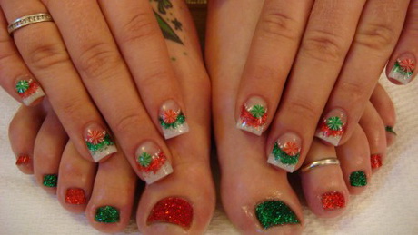 christmas-finger-nail-designs-52_8 Crăciun deget unghii modele