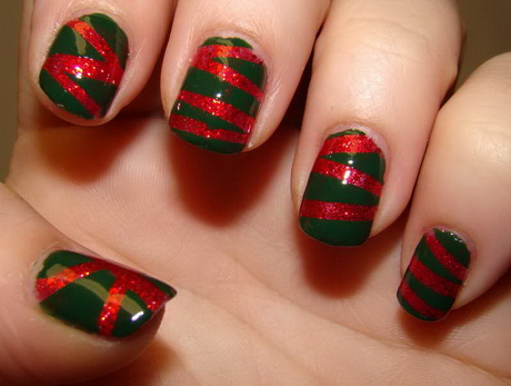 christmas-nail-polish-ideas-33_6 Idei de lac de unghii de Crăciun