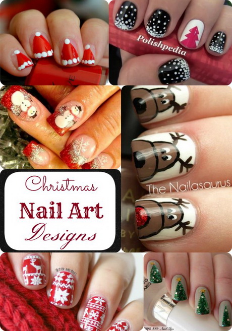 christmas-shellac-nail-designs-39_5 Crăciun shellac modele de unghii