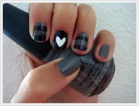 classy-nail-designs-for-short-nails-31 Modele de unghii clasice pentru unghii scurte