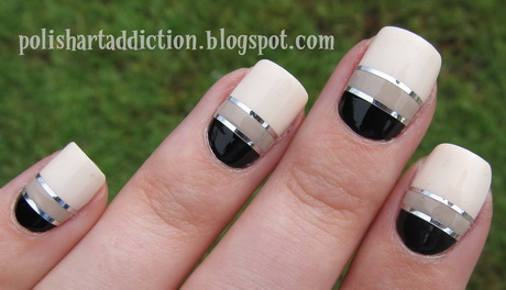 classy-nail-designs-for-short-nails-31_4 Modele de unghii clasice pentru unghii scurte