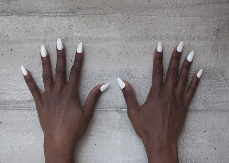 gel-white-nails-51 Gel Unghii albe