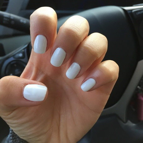 gel-white-nails-51_13 Gel Unghii albe
