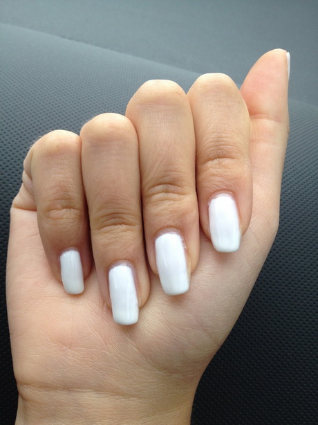 gel-white-nails-51_20 Gel Unghii albe