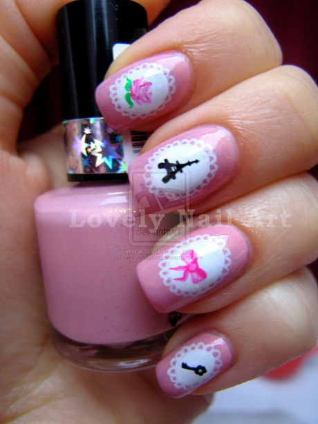 girly-nail-art-designs-94 Girly nail art modele