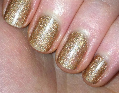 gold-christmas-nail-designs-37_10 Modele de unghii de aur de Crăciun