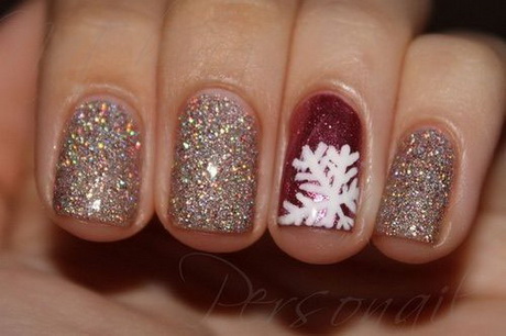 ideas-for-christmas-nails-57_19 Idei pentru unghiile de Crăciun